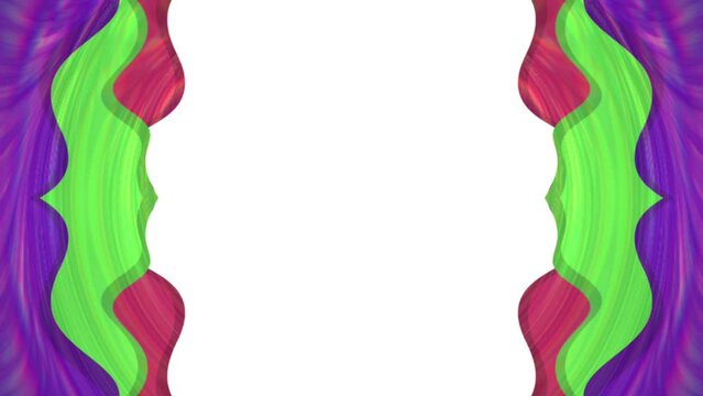 Colorful background with frame. abstract motion background. liquid gradients video.