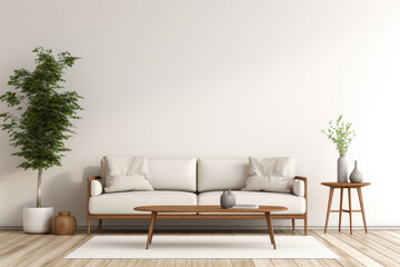 Fototapeta na wymiar Luxurious living room composition in modern style