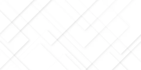 Foto op Canvas Abstract white and grey triangle overlay texture background.abstract seamless modern white and gray color technology concept geometric line vector. geometric line vector background with square, © Md sagor