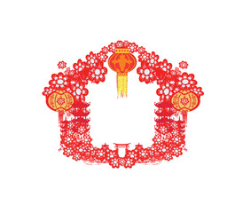 Mid-Autumn Festival for Chinese New Year - frame - 639864191