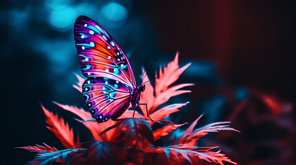 熱帯の蝶