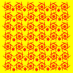 abstract pattern with yelow background, for various magazine design, greetung design and social media cover