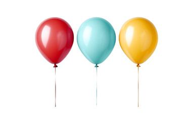 Balloons transparent background, PNG