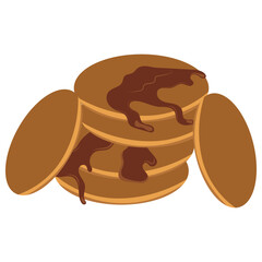 Pancake Illustration