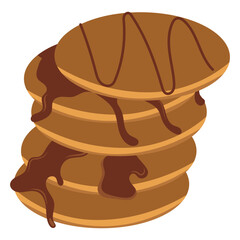 Pancake Illustration