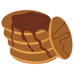Pancake Illustration