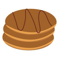 Pancake Illustration