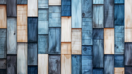 Colorful wooden wall texture. Abstract background and texture for design.