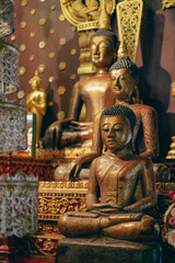 Buddha statue inside a temple