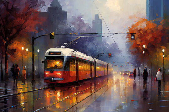 Train Painting Wallpaper Images – Browse 6,726 Stock Photos, Vectors