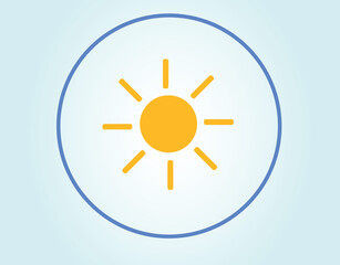 Sunny weather refers to clear skies with ample sunlight and minimal cloud cover