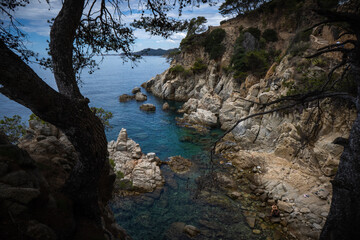 Fototapeta premium Costa Brava landscape