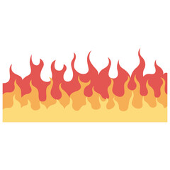 Fire Flame Border