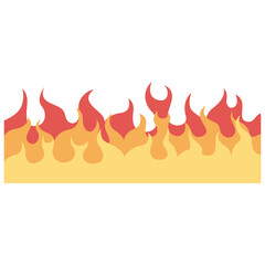 Fire Flame Border