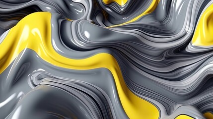 Abstract liquid wave background. Flowing liquid