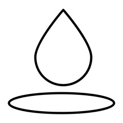 Drop Outline Icon
