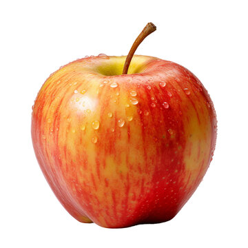 an apple. transparent background