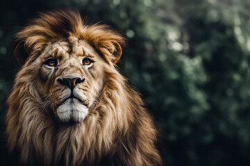 Fototapeta premium Il re della savana