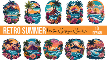 Summer Vector Design Bundle