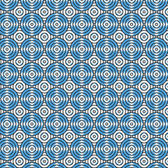 seamless pattern with colorful circle, circle pattern background design, 3D rendering shape