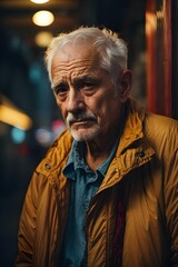 Fototapeta premium Old Man Generative AI