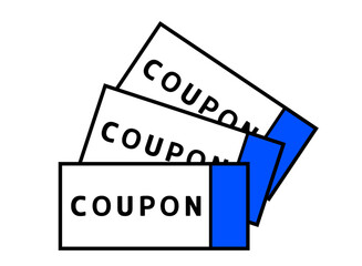 クーポン3枚　青