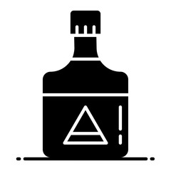 Alcohol Glyph Icon
