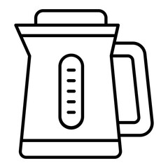 Water Boiler Outline Icon