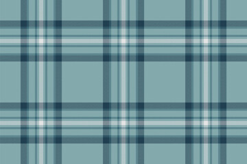 Tartan plaid texture of fabric vector seamless with a check pattern textile background.