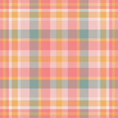 Seamless texture textile of pattern plaid tartan with a background vector check fabric.
