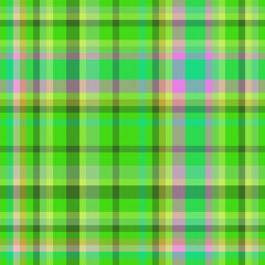 Plaid seamless pattern of tartan fabric background with a texture textile vector check.