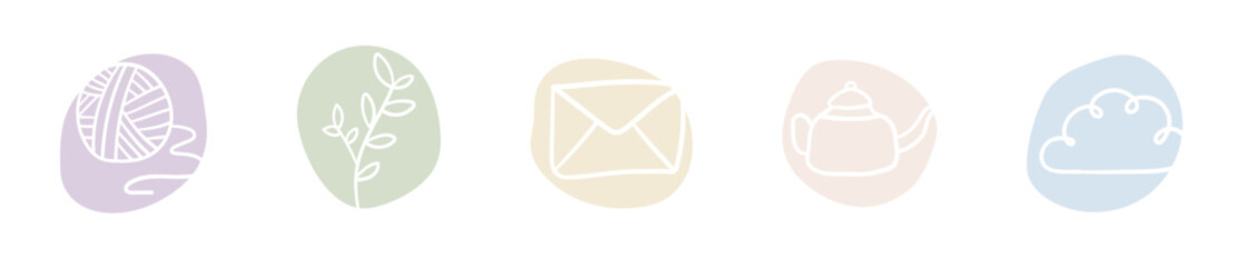 Serenity social media icons instagram story business