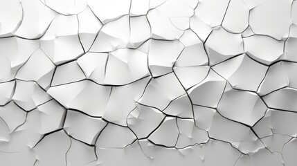 cracked pattern wall