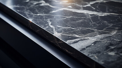 Smooth and polished texture of marble and granite surface - obrazy, fototapety, plakaty