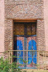 Fototapeta na wymiar Saadiens Tombs in Marrakech City in Morocco