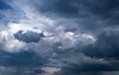 Naklejka na ściany i meble Storm Clouds Background