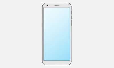 realistic smartphone mock up vector