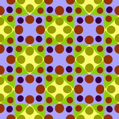 Seamless pattern retro vintage style 90 70s or 80s on Seamless pattern design.