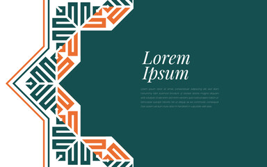 Colorful seamless repeat pattern on abstract background geometric mosaic in colorful ornament style.