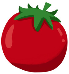 red tomato, fresh vegetable 