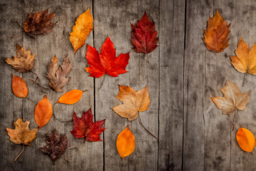 Texture fotografica di foglie secche e tonalità calde