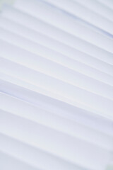 Zig Zag Folded paper background high key