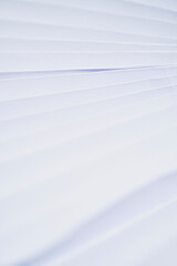 Zig Zag Folded paper background high key