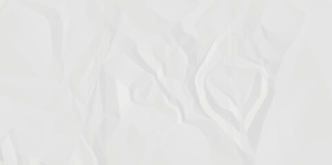 White paper texture. Crumpled paper texture. white paper background. Rough paper line gray surface backdrop canvas background.