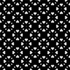 White background with black pattern. Seamless texture for fashion, textile design,  on wall paper, wrapping paper, fabrics and home decor. Simple repeat pattern.
