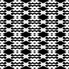 White background with black pattern. Seamless texture for fashion, textile design,  on wall paper, wrapping paper, fabrics and home decor. Simple repeat pattern.
