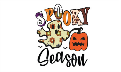 Spooky Season Sublimation T-Shirt Design