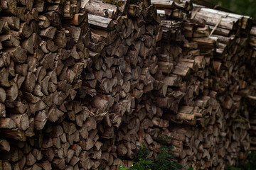 Stacked Firewood