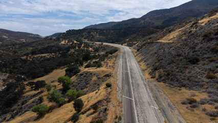 Golden State Highway Old Road, Castaic, California