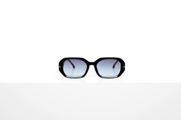 Front view of sunglasses isolated on white background